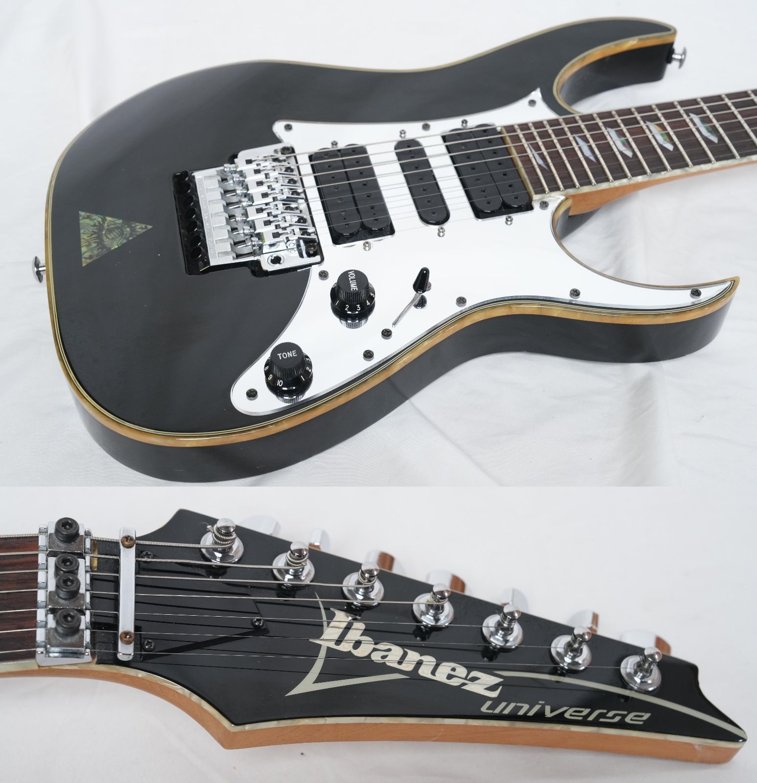 ☆Ibanez UNIVERSE UV777P BK Steve Vaiモデル 7弦ギター 2001年製