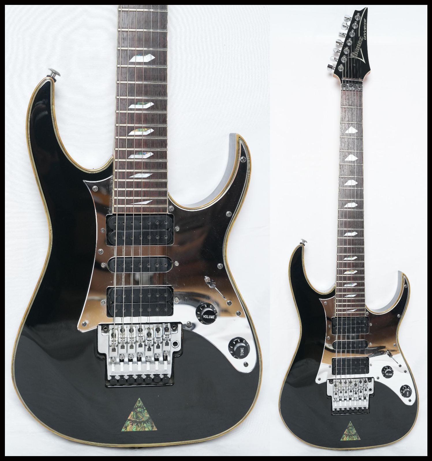 ☆Ibanez UNIVERSE UV777P BK Steve Vaiモデル 7弦ギター 2001年製