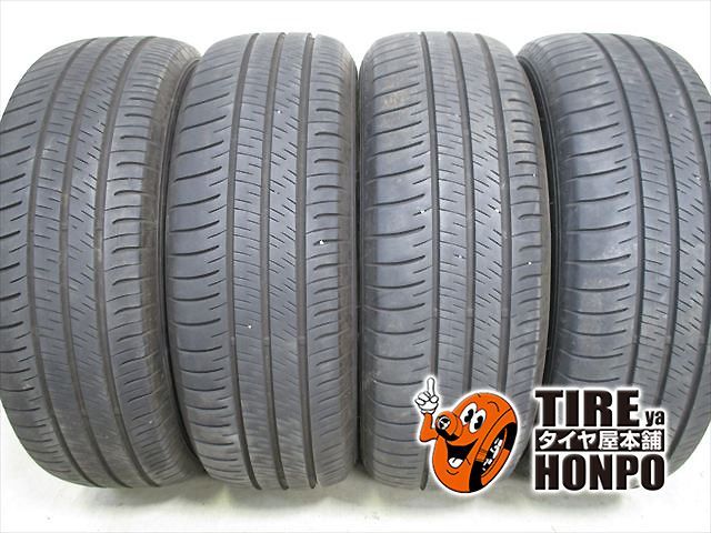 【中古 夏用】 215/65R16 98H 4本セット ダンロップ エナセーブRV505 サマータイヤ 中古タイヤ