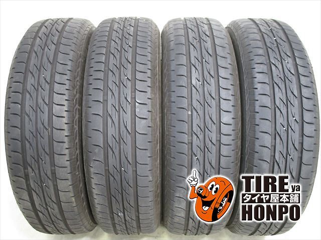 【中古 夏用】 155/65R14 75S 4本セット ブリヂストン ネクストリー サマータイヤ 中古タイヤ