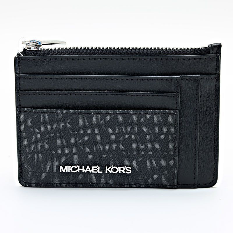 【新品】マイケルコース コインケース 名刺ケース 35T1STVD1B-BLACK ブラック レディース MICHAEL KORS