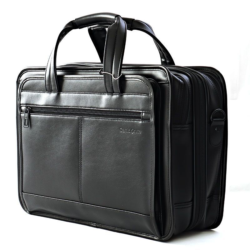 Samsonite ブリーフケース 黒 新品】ブリーフケース 2WAY レザー 高級感 SAMSONITE サムソナイト