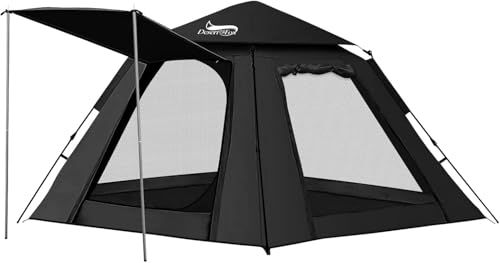 ☆新品☆テント 2~3人用 ワンタッチテント サンシェード 4000mm耐水圧 撥水加工素材 二重層構造 軽量4シーズン 設営簡単 防風防水 防災用 通気性 収納袋付き 自立式 海水浴 花見 登山 カット zp 319b01f0