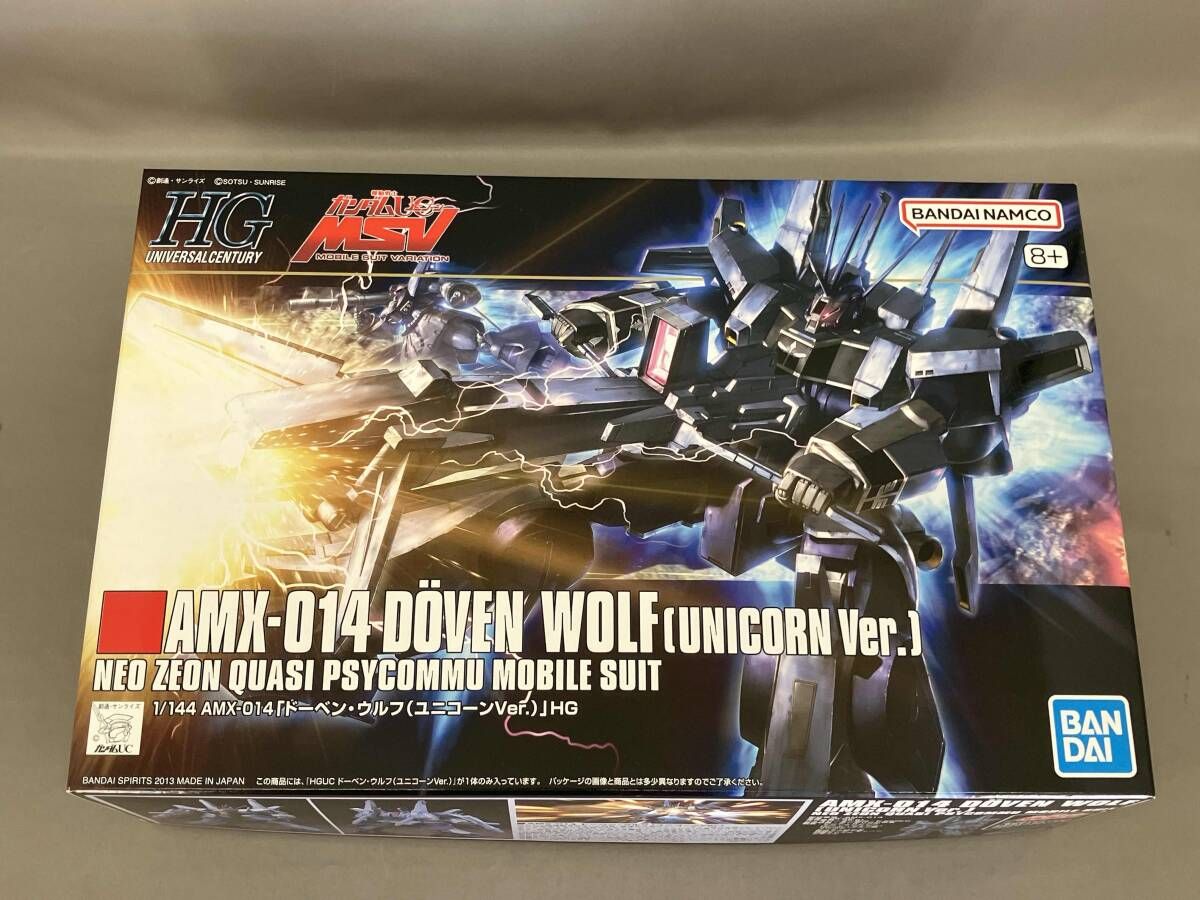 未使用品 プラモデル (再販)バンダイ 1/144 ドｰベン・ウルフ(ユニコｰン