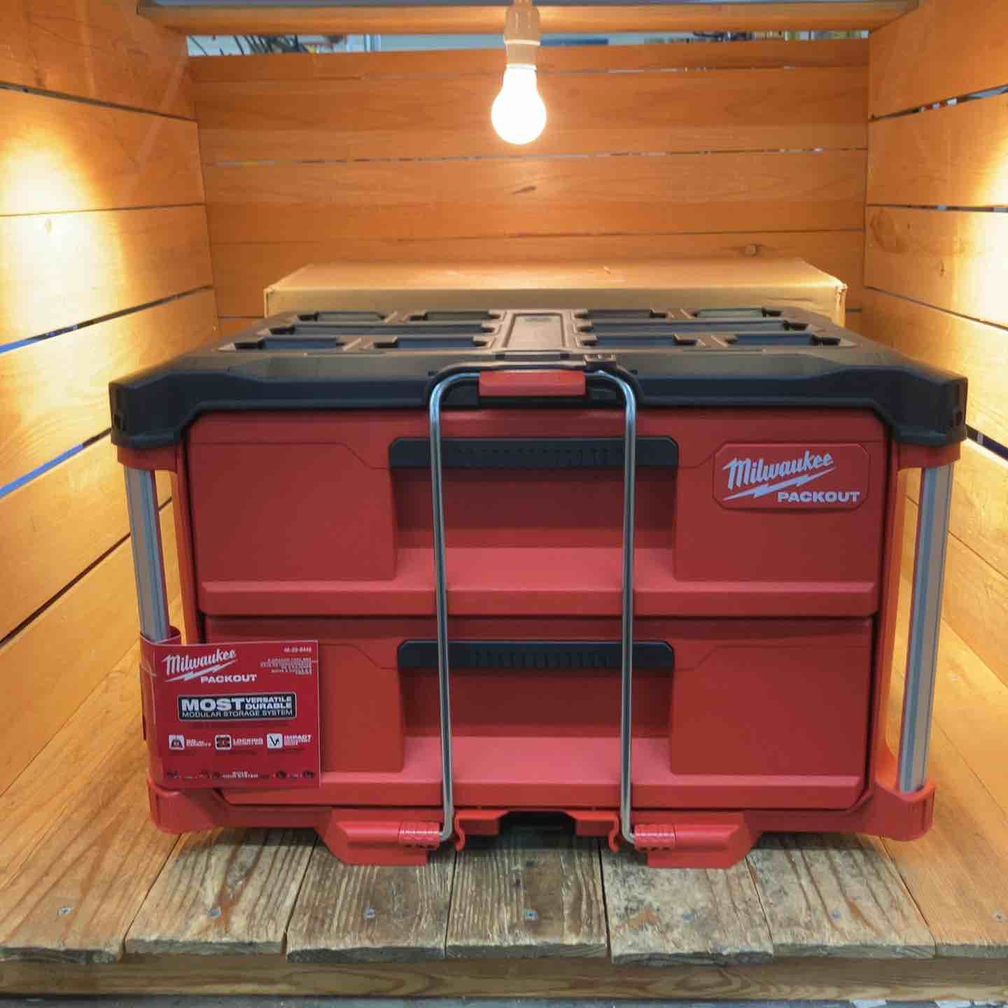 未使用品】milwaukee ミルウォーキー PACKOUT 引き出し収納 2段 ツール 