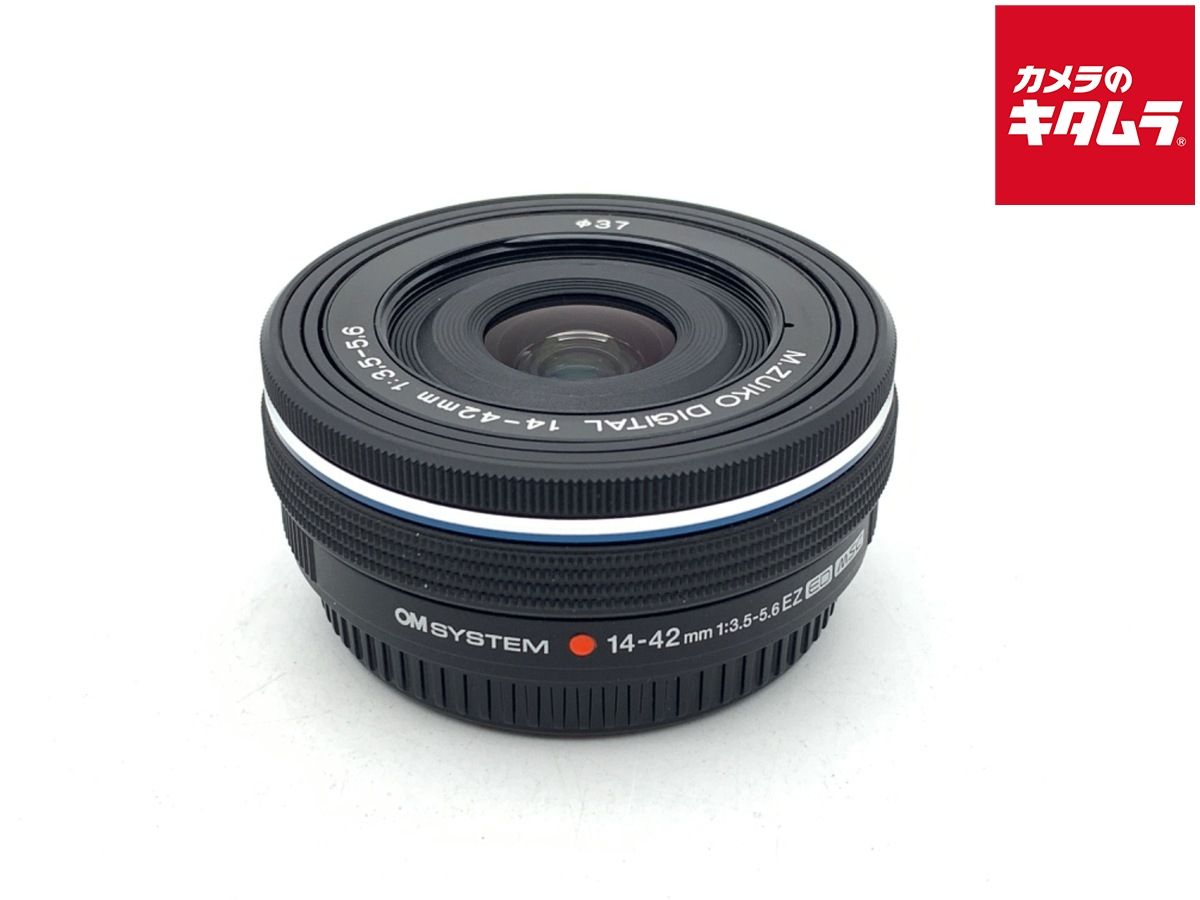 【中古】 【良品】 OM SYSTEM M.ZUIKO ED 14-42mm F3.5-5.6 EZ ブラック