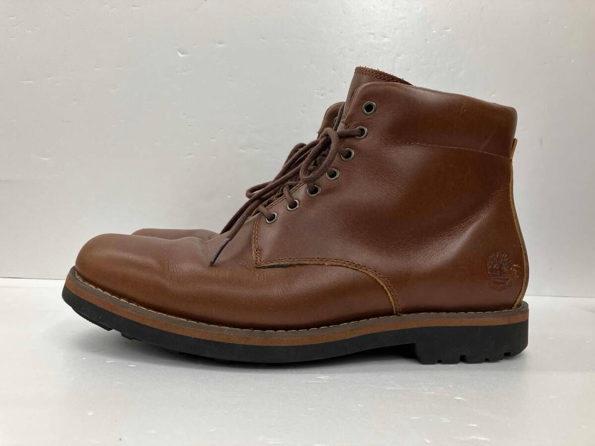 Timberland ティンバーランド オールデングルック ウォータープルーフ サイドジップ A284C ブーツ 27.5 ブラウン 通年