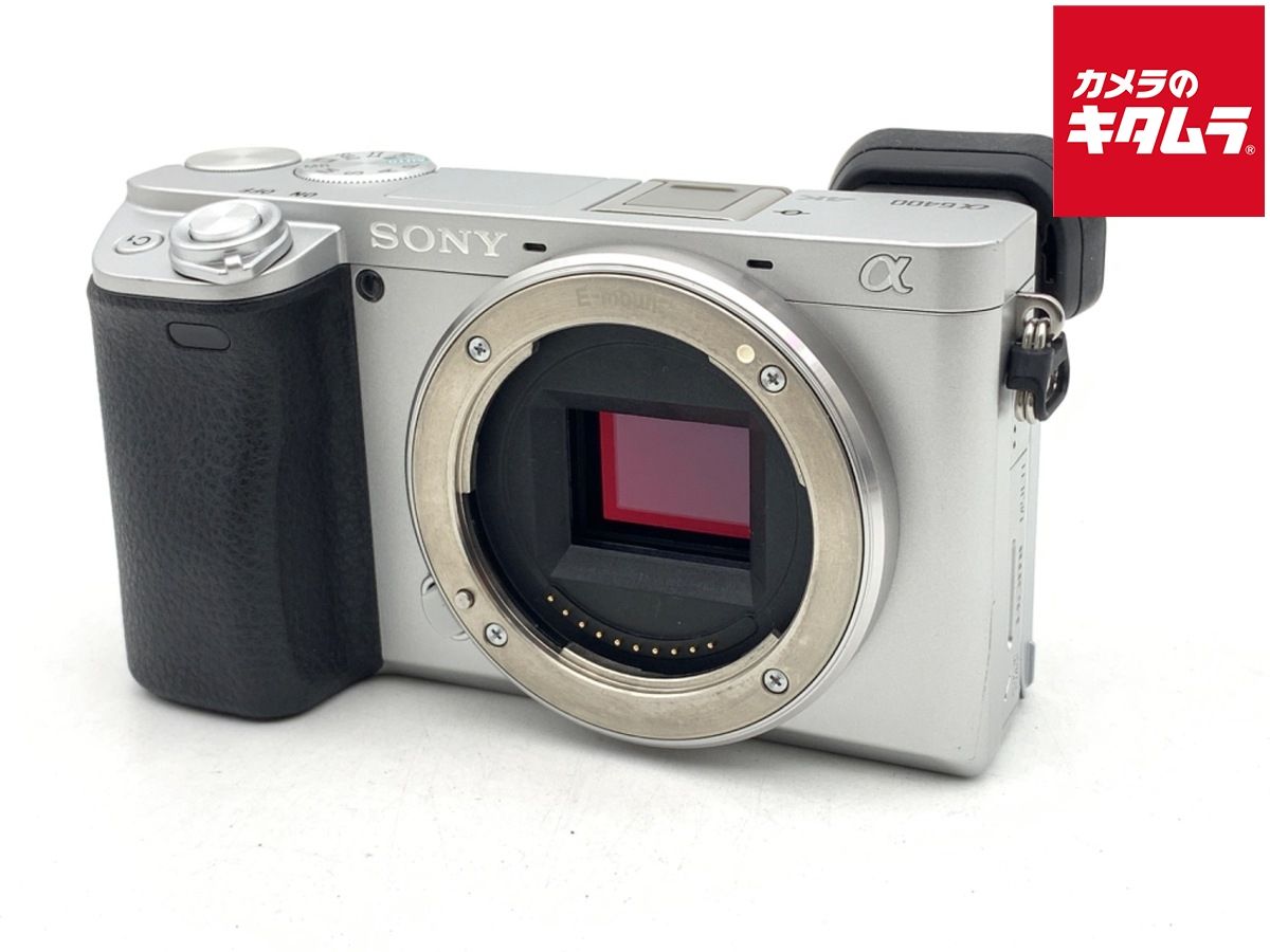 【中古】 【並品】 ソニー α6400 ボディ シルバー [ILCE-6400 S]