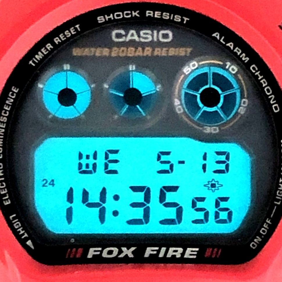 G-SHOCK ジーショック DW-6900H-4 FOXFIRE フォックスファイア