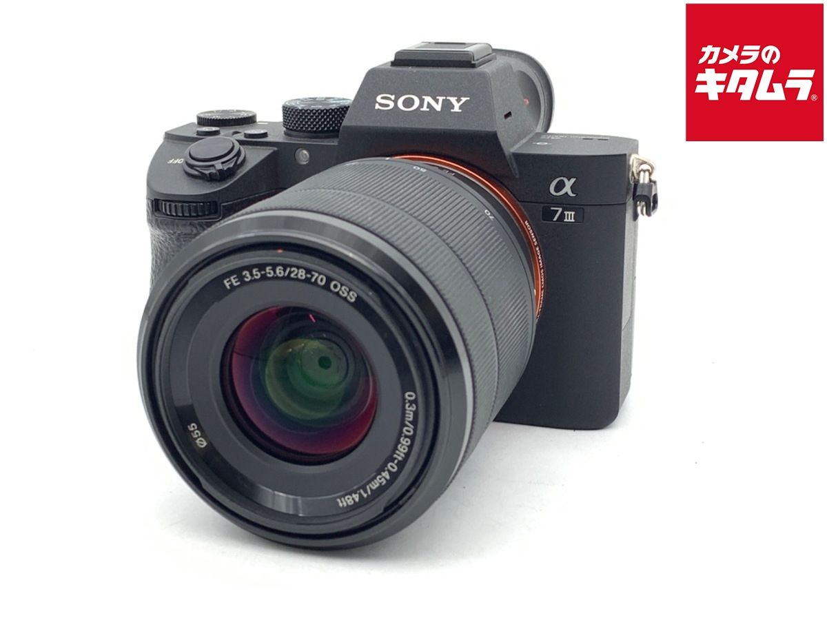 【中古】 【良品】 ソニー α7III ズームレンズキット [ILCE-7M3K]