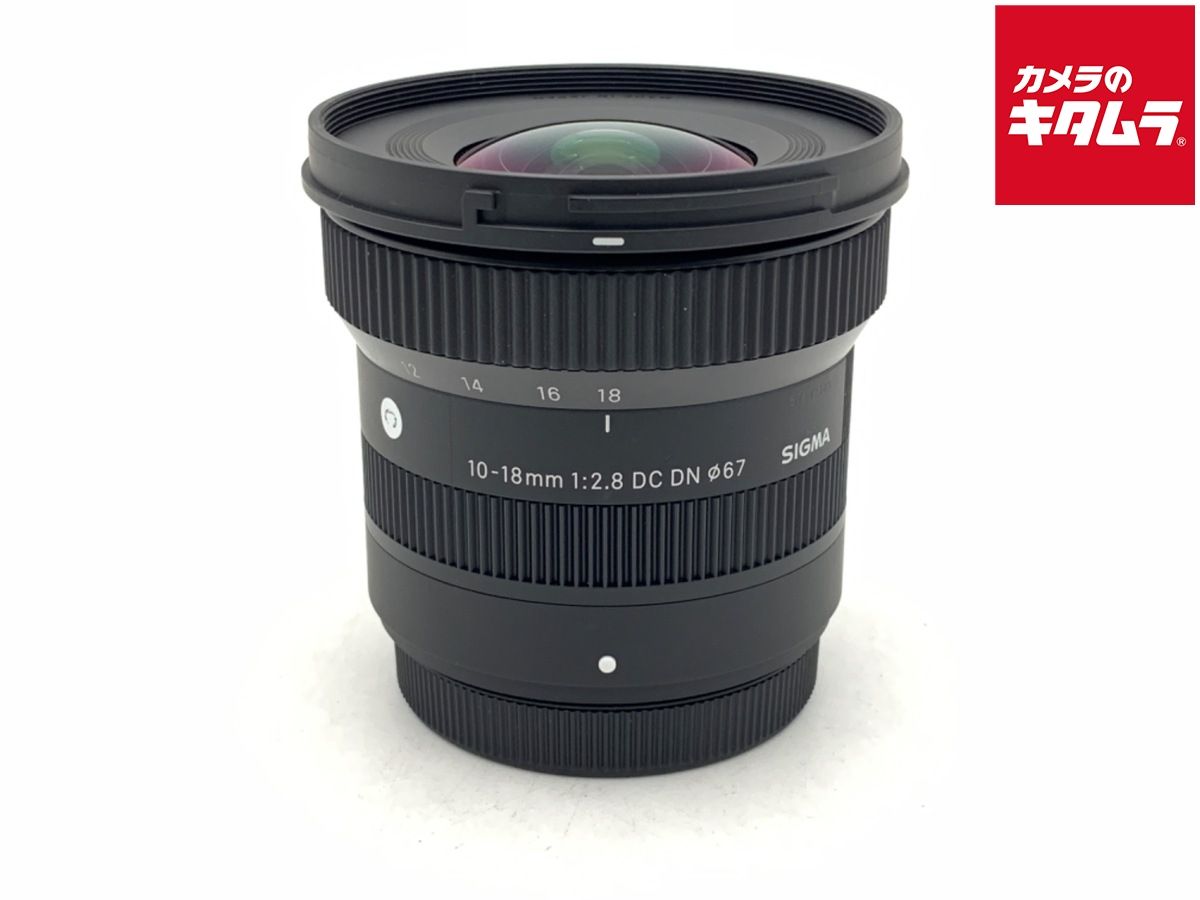 【中古】 【良品】 シグマ 10-18mm F2.8 DC DN Contemporary フジフイルムX用