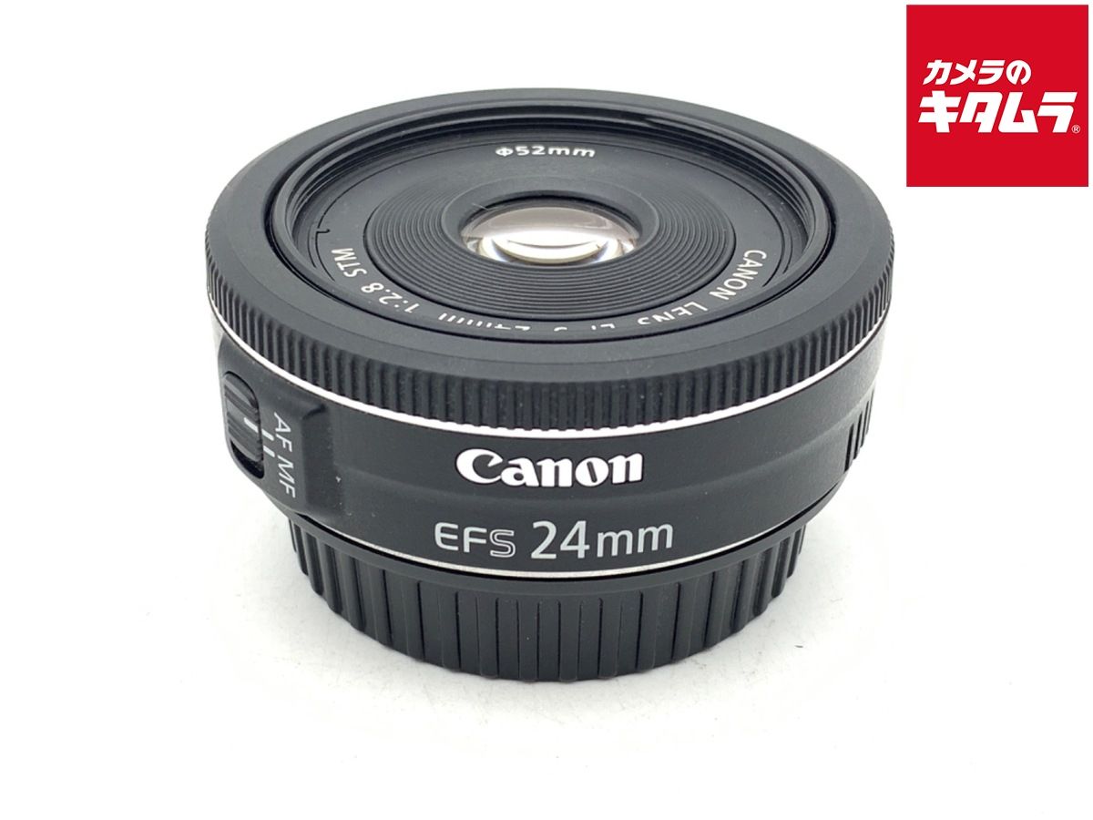 【中古】 【良品】 キヤノン EF-S24mm F2.8 STM