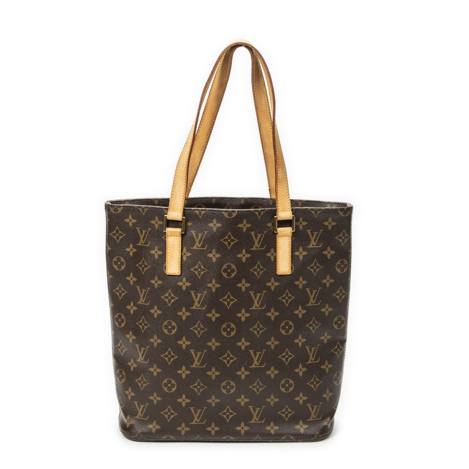 [中古] LOUIS VUITTON ルイヴィトンヴァヴィン茶色モノグラムキャンバスAB