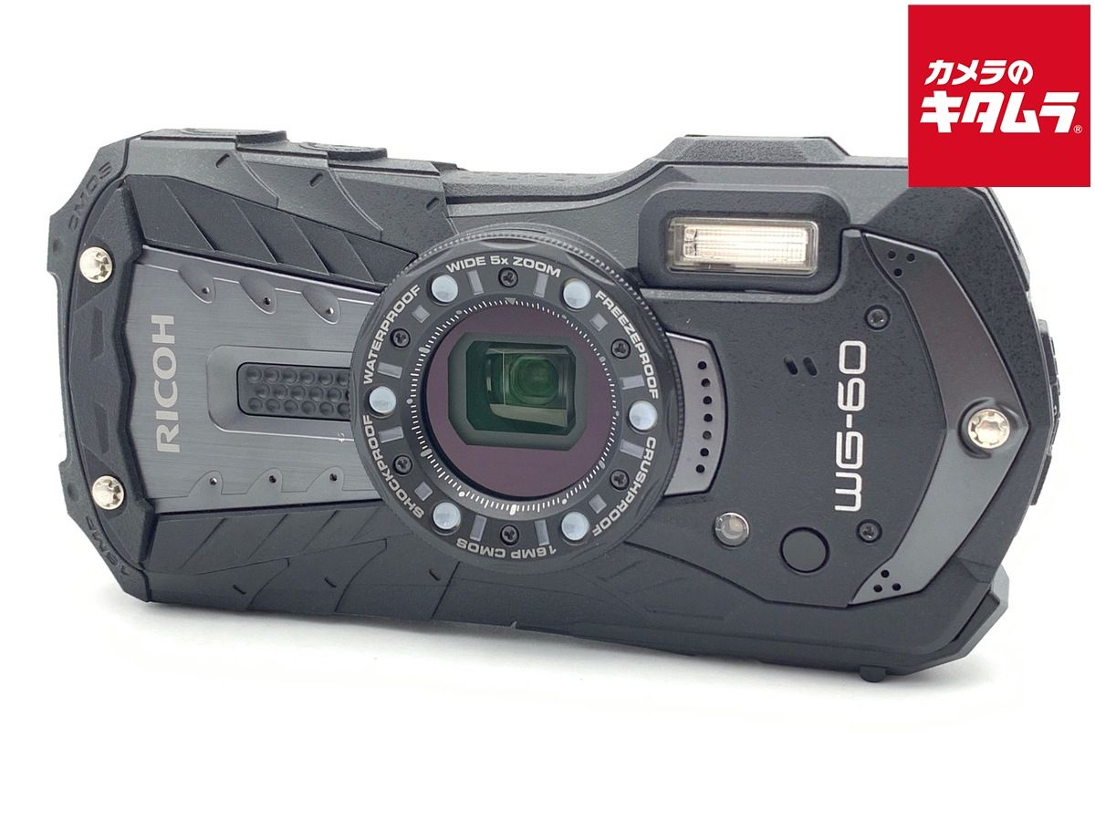 【中古】 【良品】 リコー WG-60 ブラック