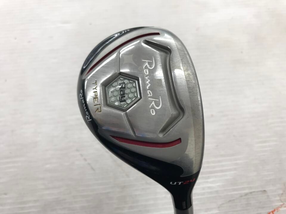 ロマロ　Ray TYPE R 2017　24度　Fujikura MCH 60 S　Sフレックス　ユーティリティ　中古【最短即日発送】