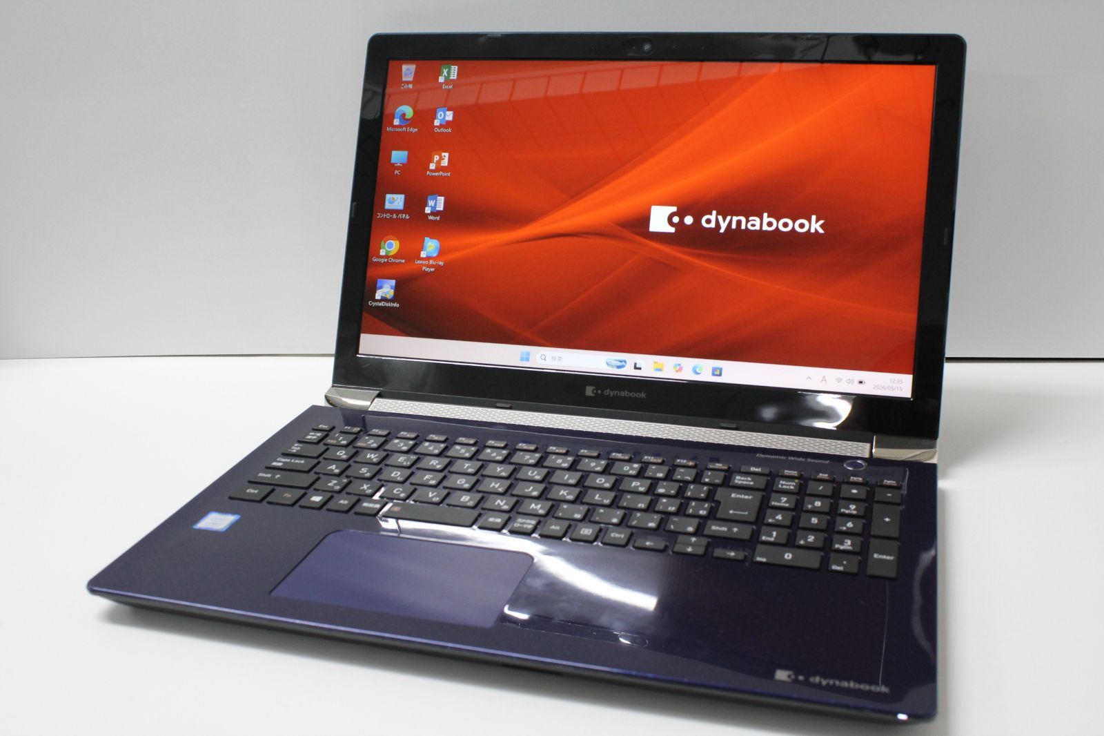 【中古ノートPC】東芝〈dynabook P2-T9KD-BL〉Core i7/SSD256GB+HDD1TB/メモリ16GB ④