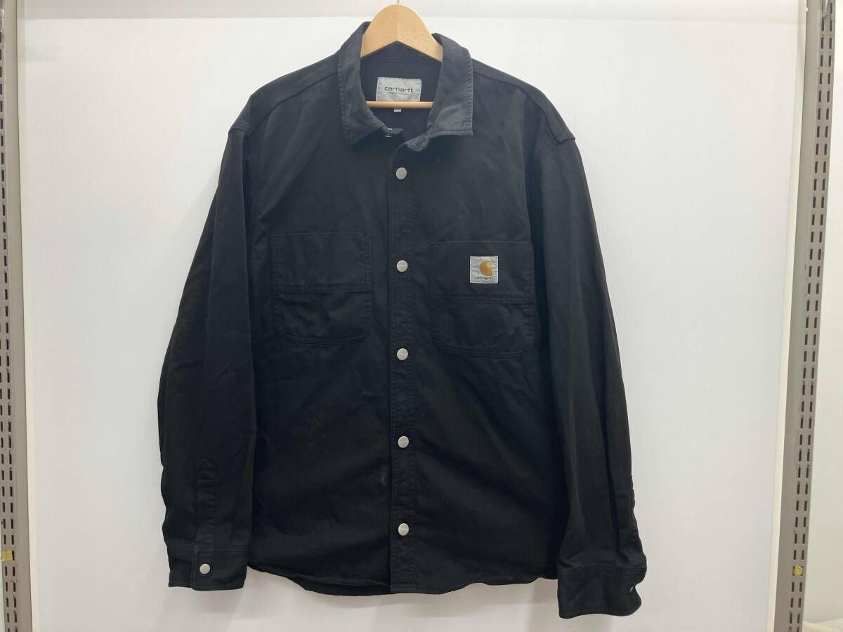 Carhartt カーハート MELVILLE SHIRT 長袖シャツ ワーク 1030455 アメカジ サイズL ブラック