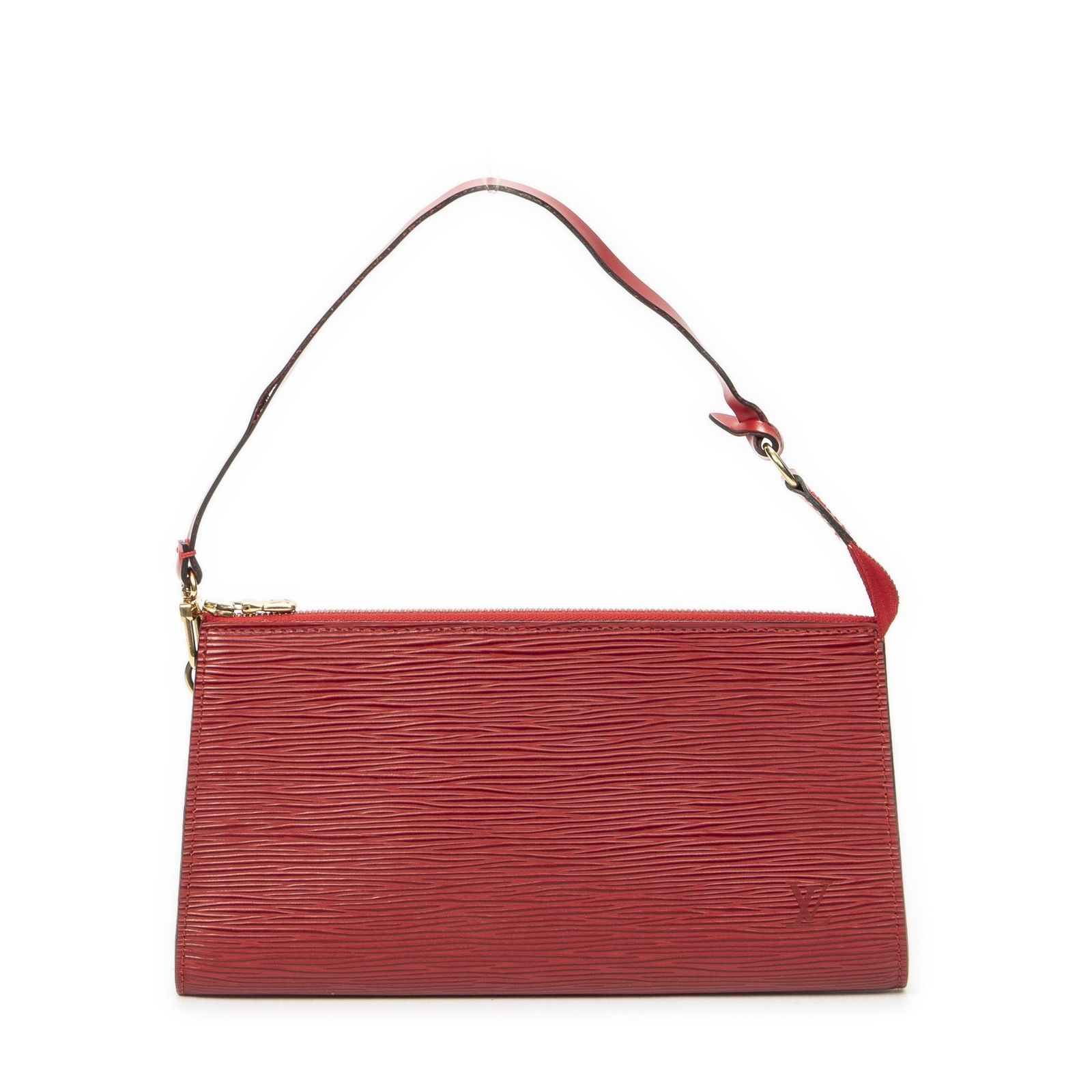 [中古] LOUIS VUITTON ルイヴィトンポシェット アクセサリー赤エピA