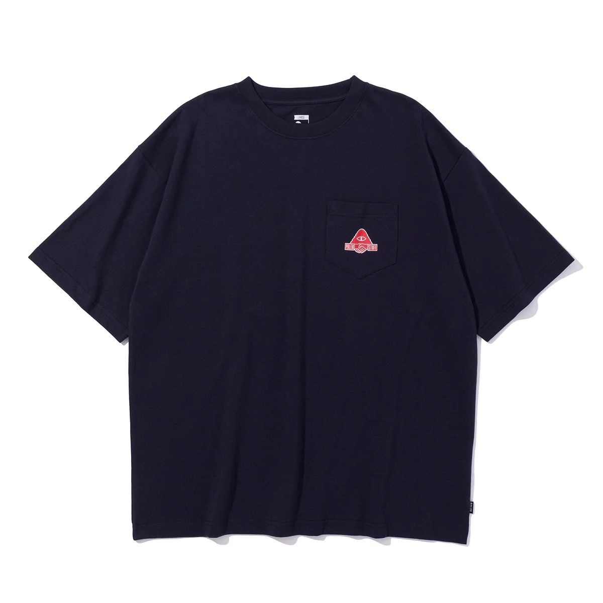 POLER SHAKEHAND RELAX FIT POCKET TEE [navy] 261mcv0066 ポーラー 半袖Tシャツ