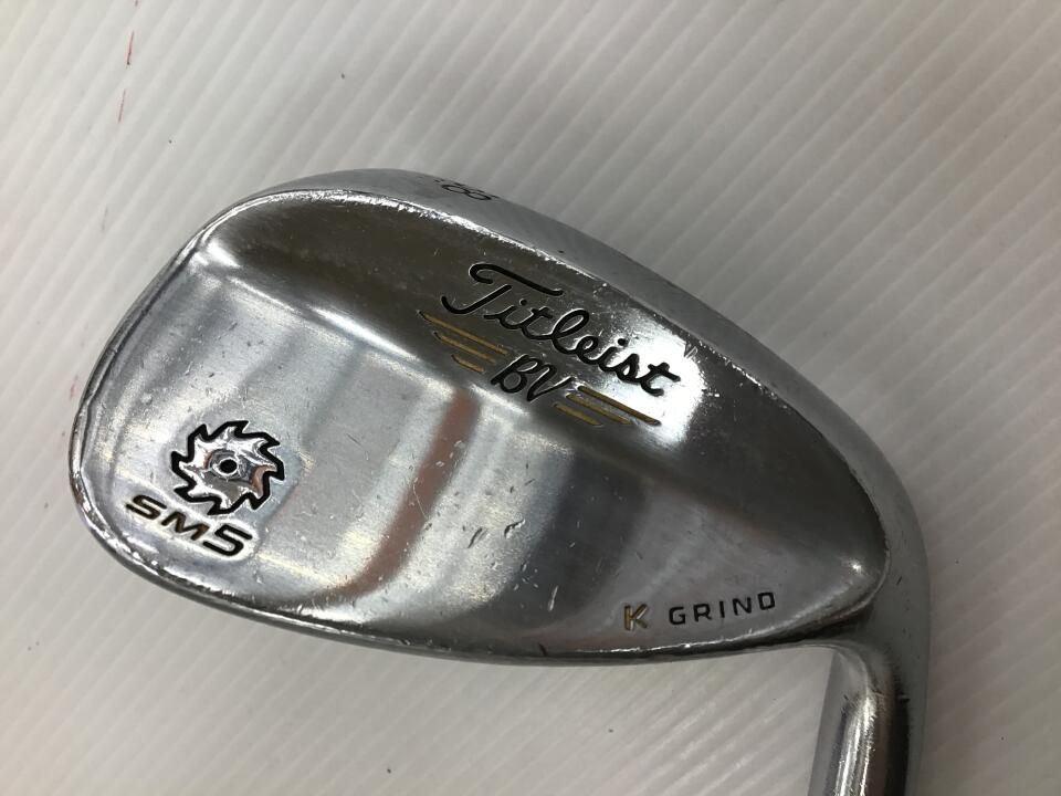 タイトリスト　ボーケイ SM5 ツアークローム　58度　ダイナミックゴールド　ウェッジ　中古【最短即日発送】