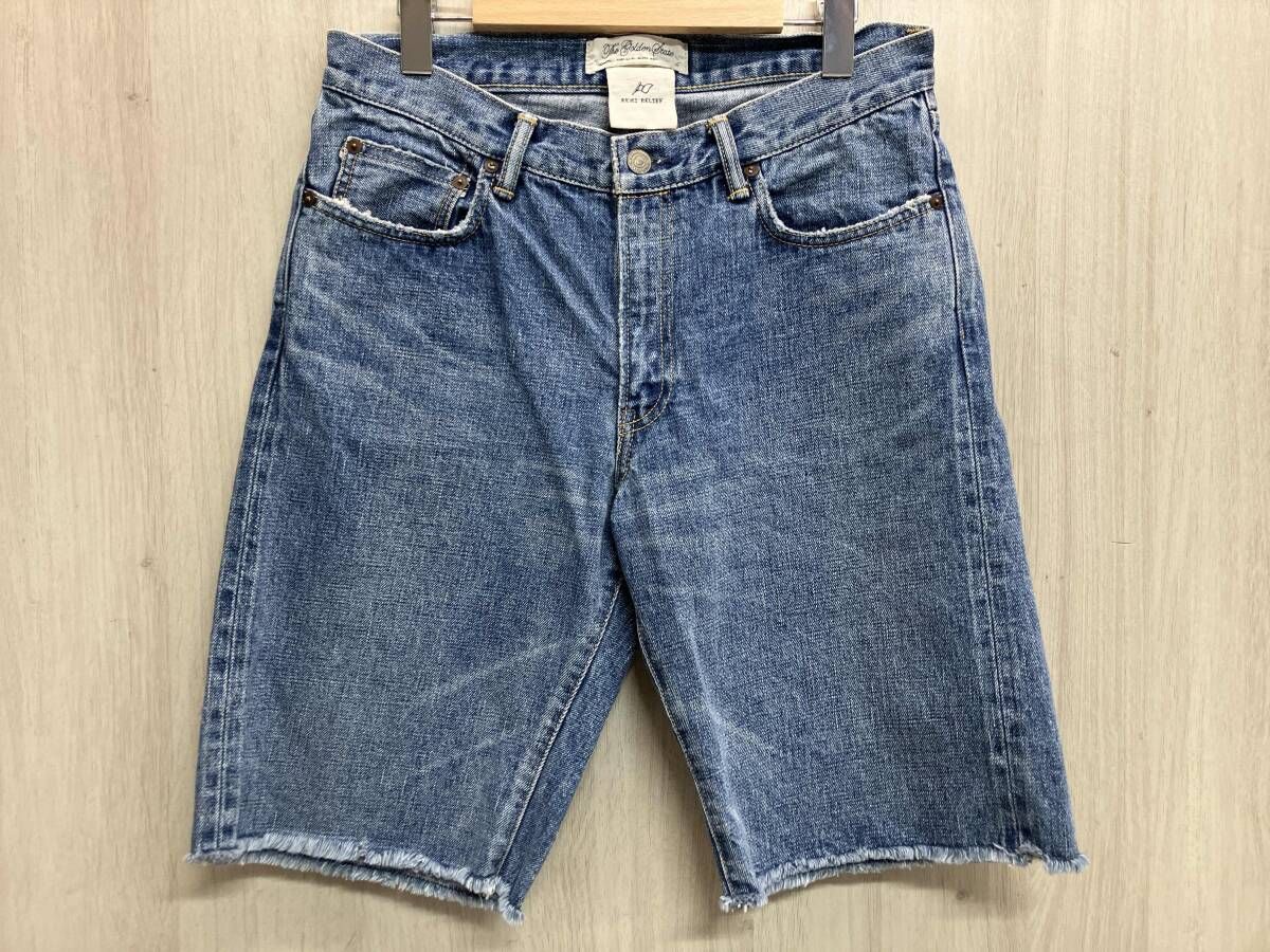 REMI RELIEF レミレリーフ ハーフジーンズ ハーフパンツ Mサイズ ブルー 青 メンズ 夏