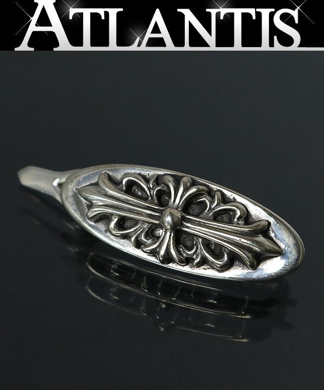 CHROME HEARTS 銀座店 クロムハーツ フローラルクロス バレッタ ヘアアクセ シルバー SV925 103318