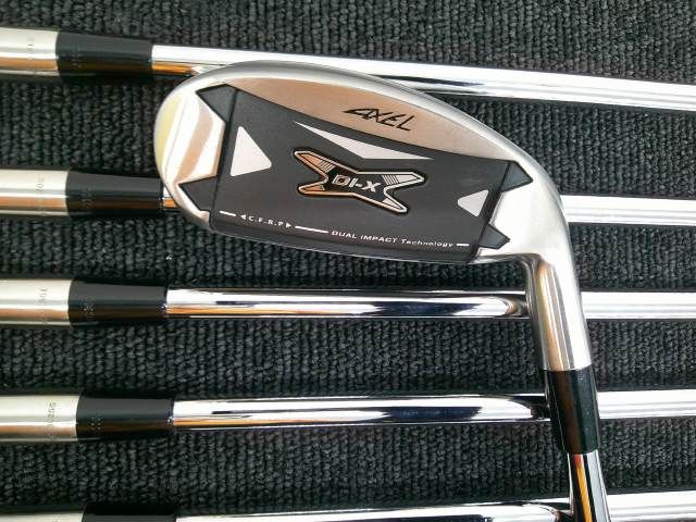 中古 アイアンセット ツルヤ アクセル DI-X/NSPROZELOS8 6本セット/S/22[9752]■松山店
