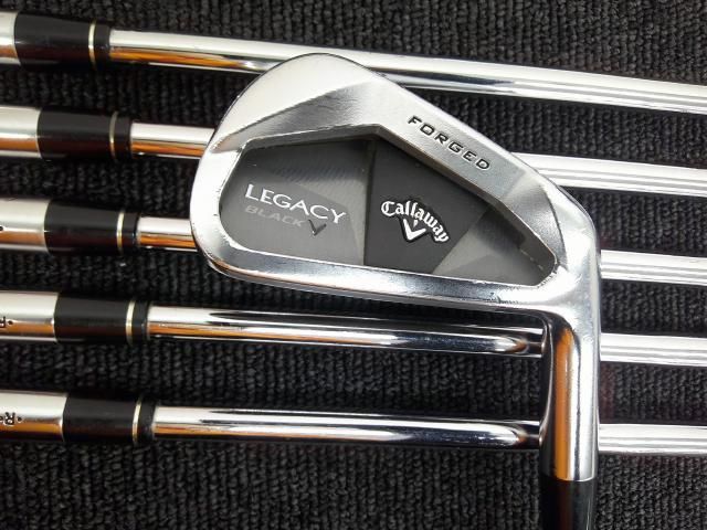 中古 アイアンセット キャロウェイ LEGACY BLACK/GS95 7本セット/S200