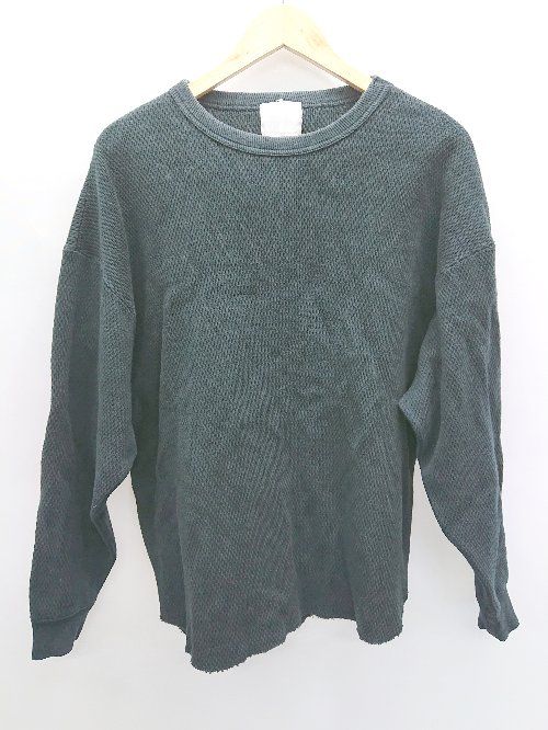 ◇ LA PEAU DE GEM ラポドゥジェム 長袖 カットソー サイズF ブラック レディース P 【1406180050412】