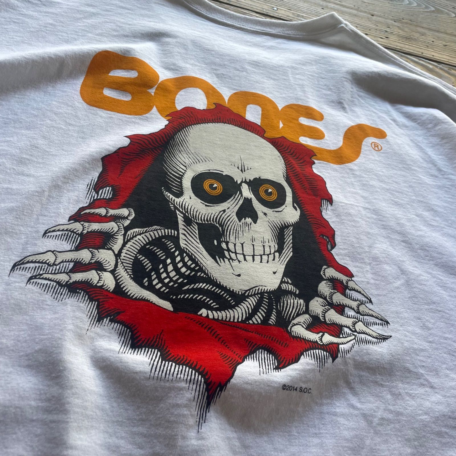 デッドストック ©2014 POWELL PERALTA パウエル ペラルタ リッパー 白