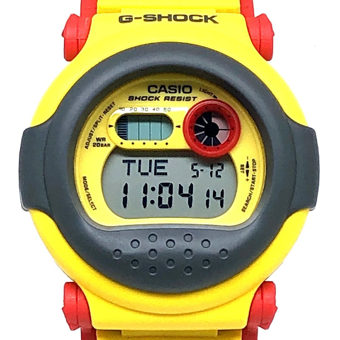 G-SHOCK ジーショック G-001-9 復刻ジェイソン カプセルタフ ネグザクス イエロー DW-001J 再現モデル 2010年9月発売