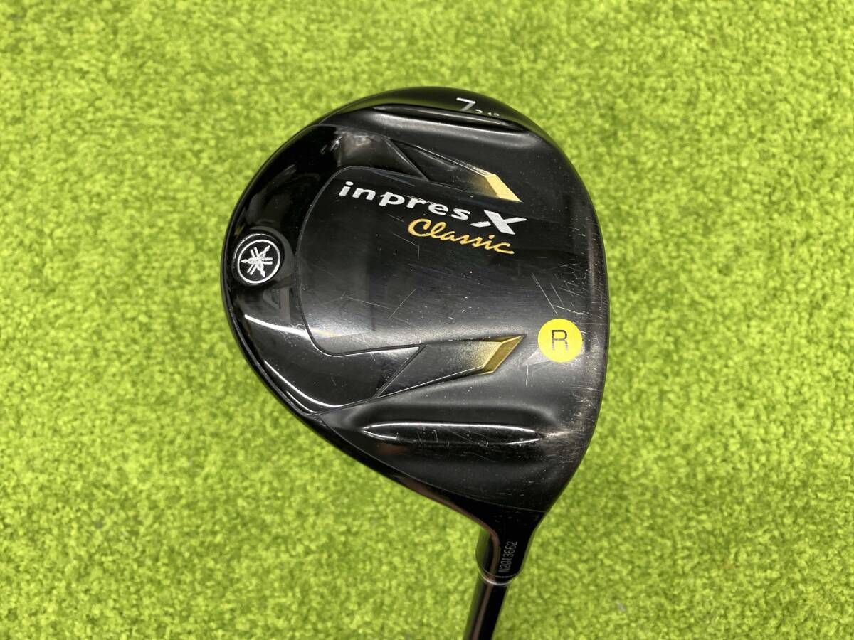 フェアウェイ YAMAHA inpres X Classic #7 21° FLEX:R TBX-512F ヤマハ インプレス