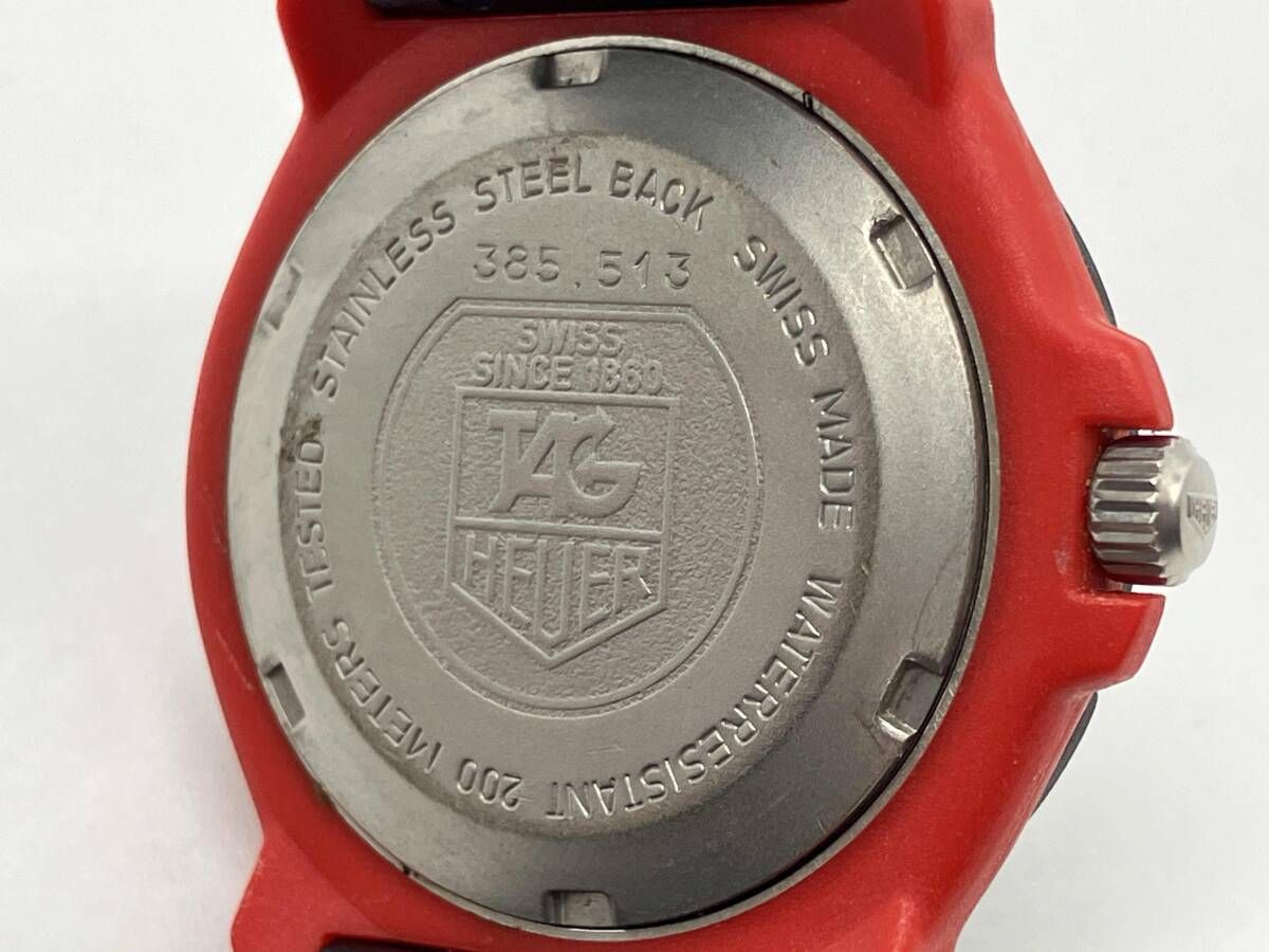 稼動品】TAG HEUER タグ・ホイヤー 385.513 フォーミュラ1 クォーツ 