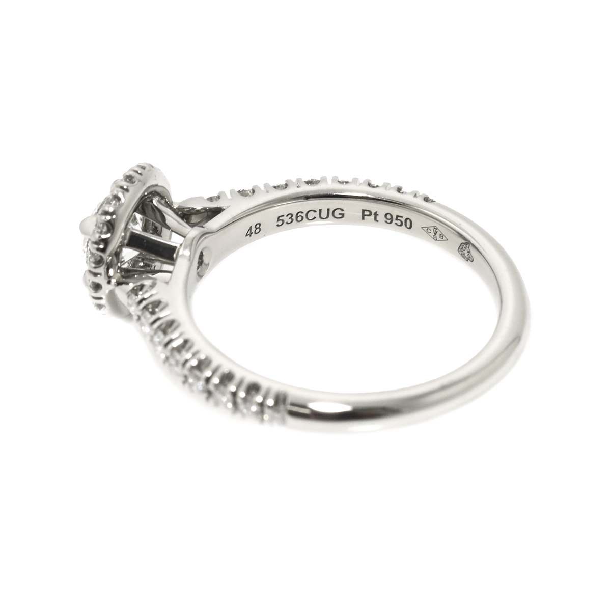 カルティエ Cartier デスティネ リング ダイヤ 0.42ct E/VVS1/3EX #48 