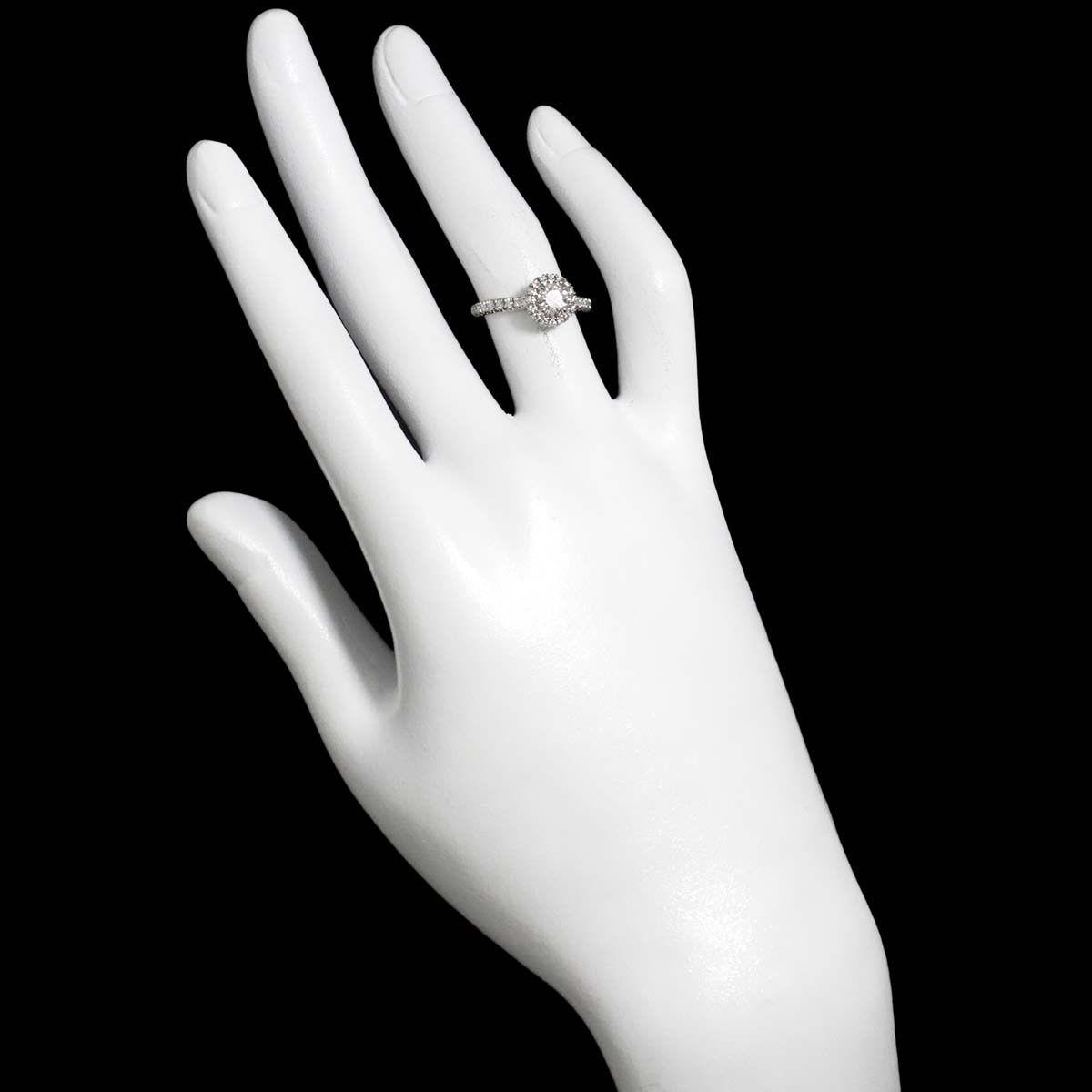 カルティエ Cartier デスティネ リング ダイヤ 0.42ct E/VVS1/3EX #48