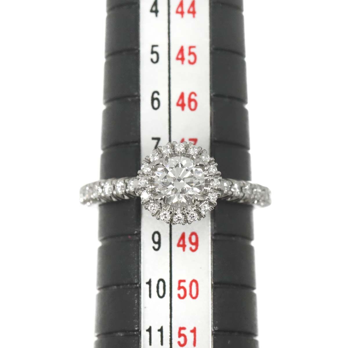 カルティエ Cartier デスティネ リング ダイヤ 0.42ct E/VVS1/3EX #48