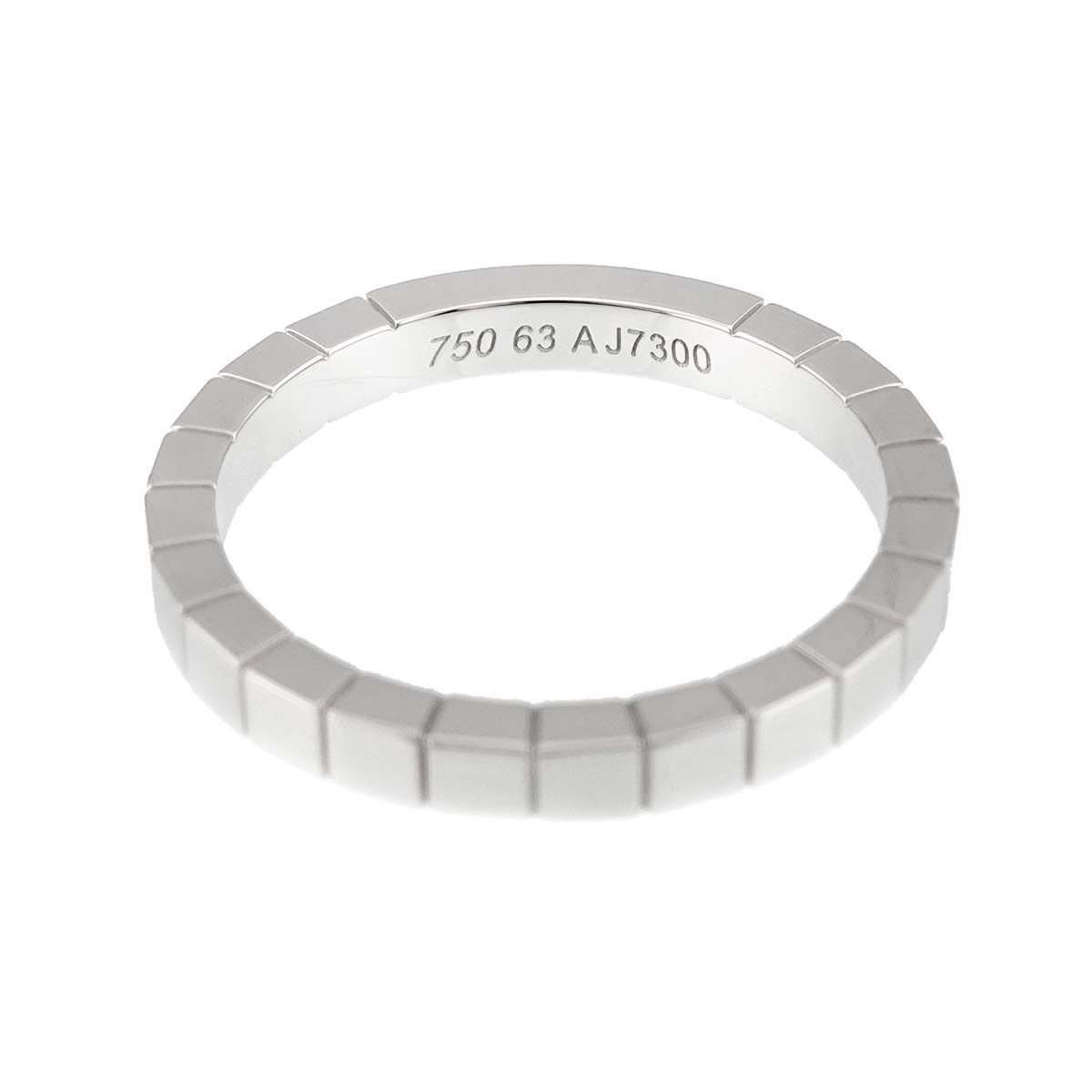 カルティエ Cartier ラニエール #63 リング K18 WG ホワイトゴールド 