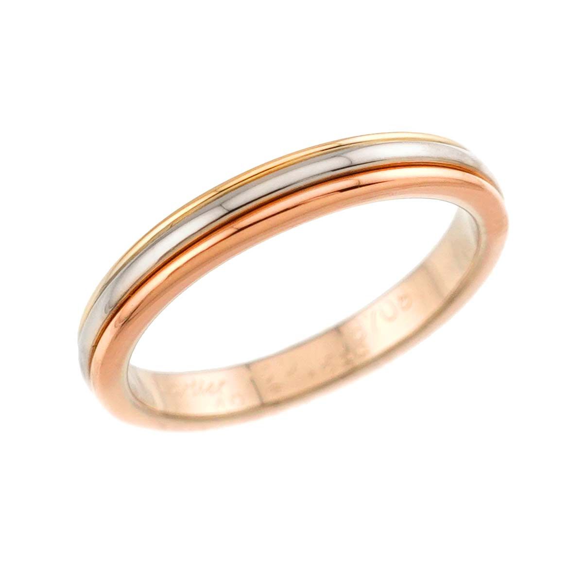 カルティエ Cartier ヴァンドーム #49 リング K18 YG WG PG スリー