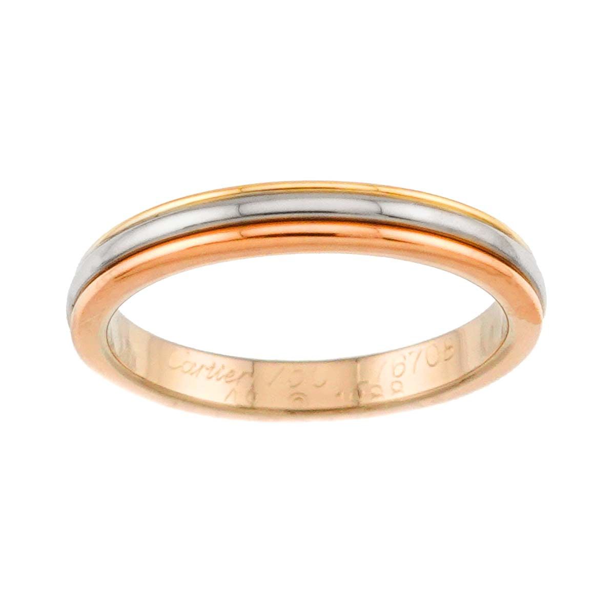 カルティエ Cartier ヴァンドーム #49 リング K18 YG WG PG スリー