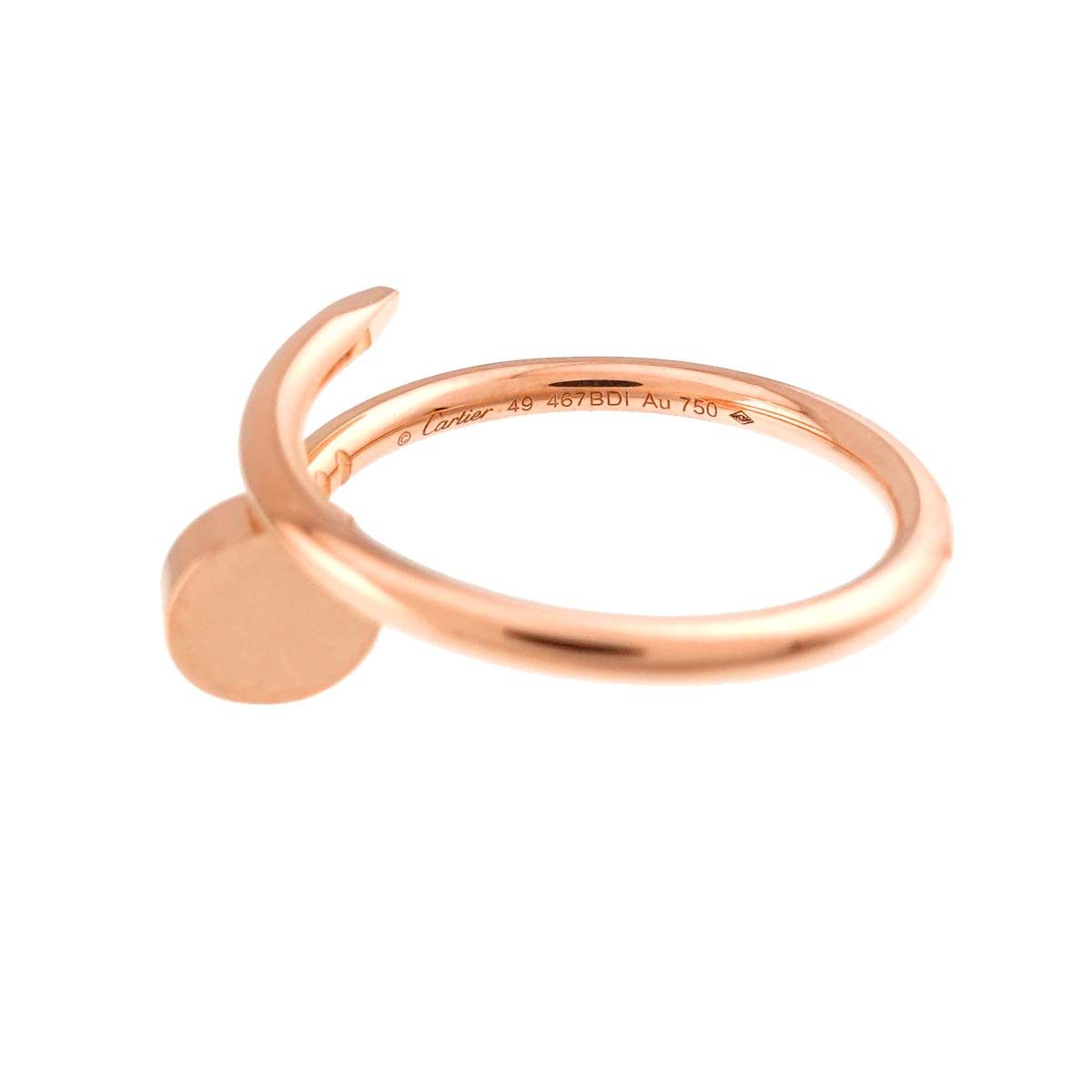 カルティエ Cartier ジュストアンクル スモール #49 リング K18 PG