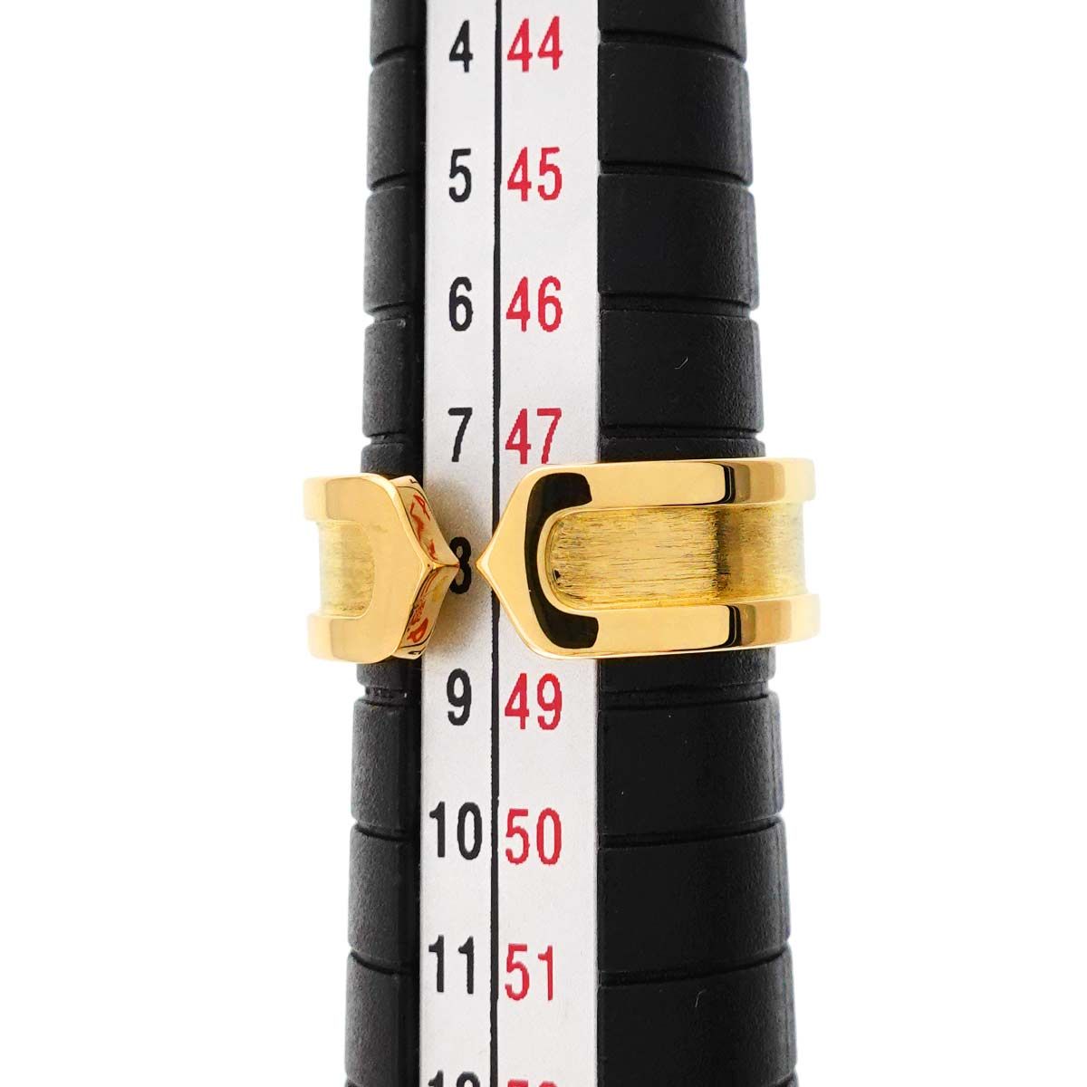 Cartier リング 18金 48号 カルティエ Cartier C2 #48 リング K18 YG イエローゴールド 750 2C
