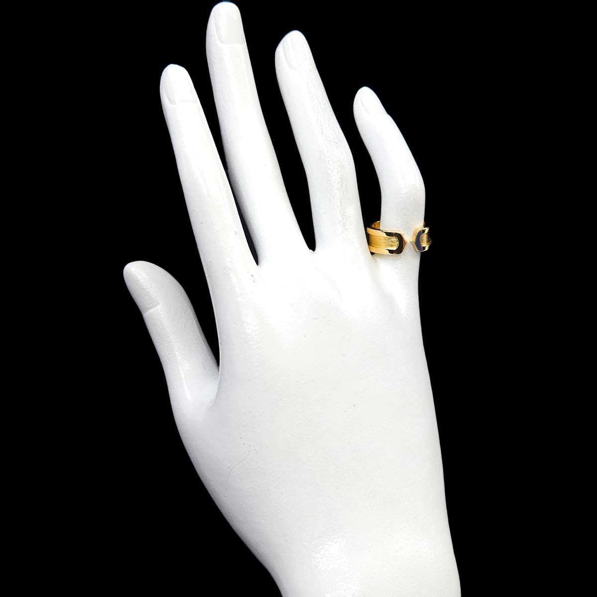 カルティエ Cartier C2 #48 リング K18 YG イエローゴールド 750 2C 