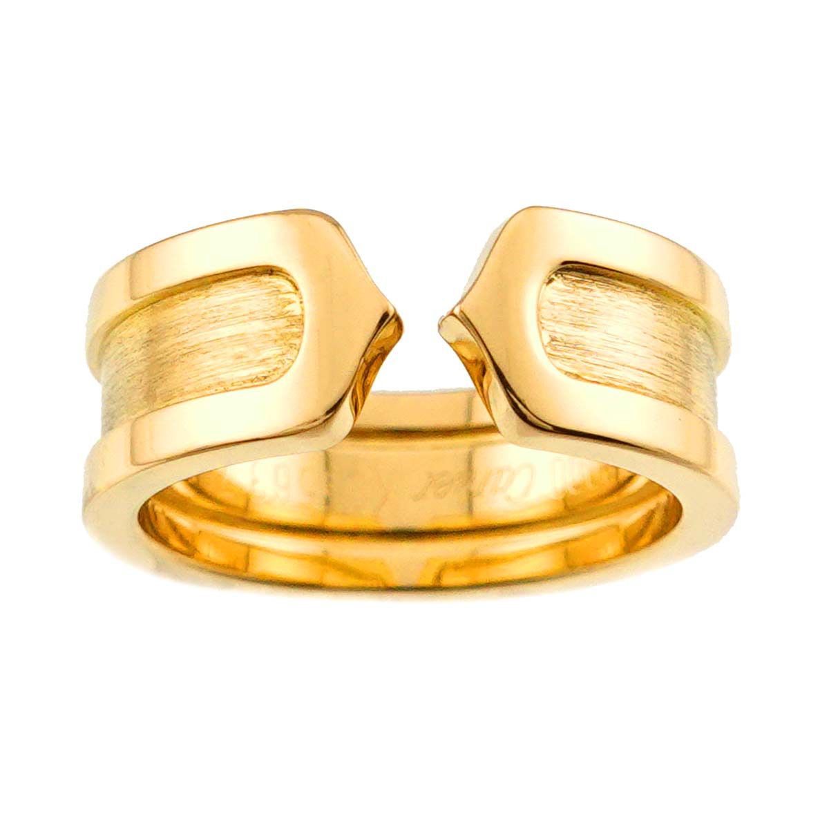 カルティエ Cartier C2 #48 リング K18 YG イエローゴールド 750 2C