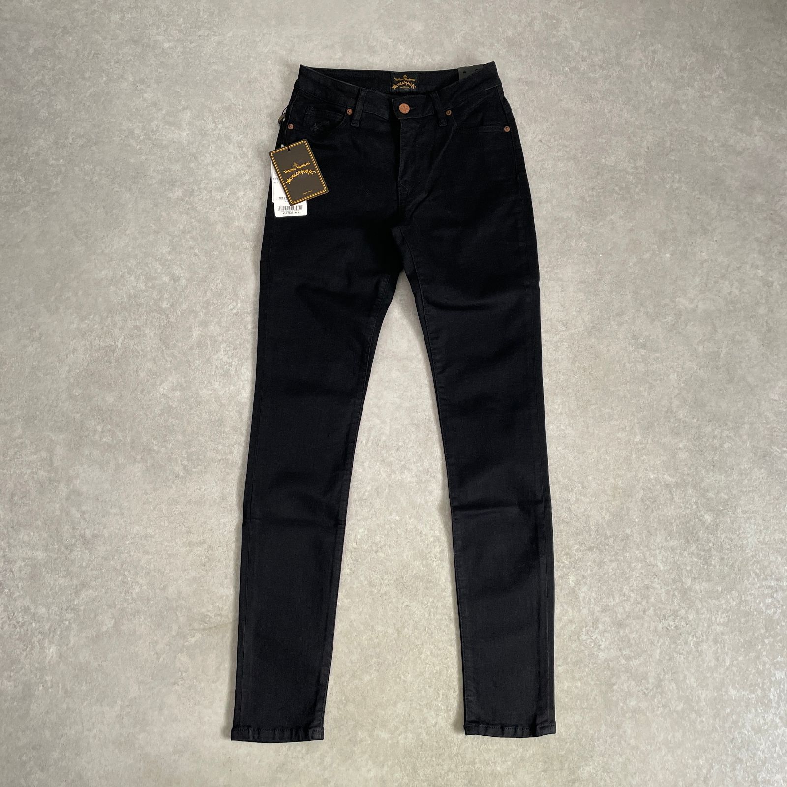 新品 3.9万 Vivienne Westwood ANGLOMANIA スキニーパンツ ヴィヴィアンウエストウッド アングロマニア Size:25
