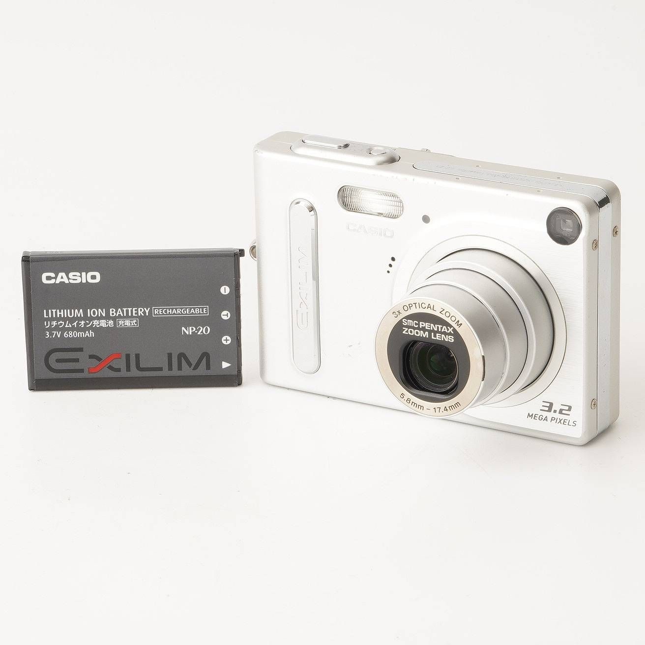 カシオ Casio EXILIM EX-Z3 シルバー 3x 光学ズーム