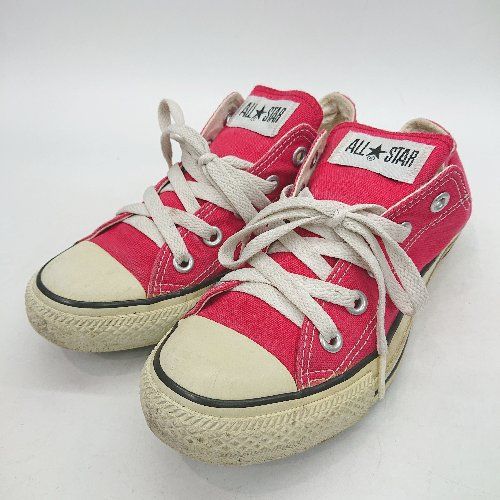 ◇ CONVERSE コンバース スニーカー サイズ23.0 レッド レディース E 【1406180066031】