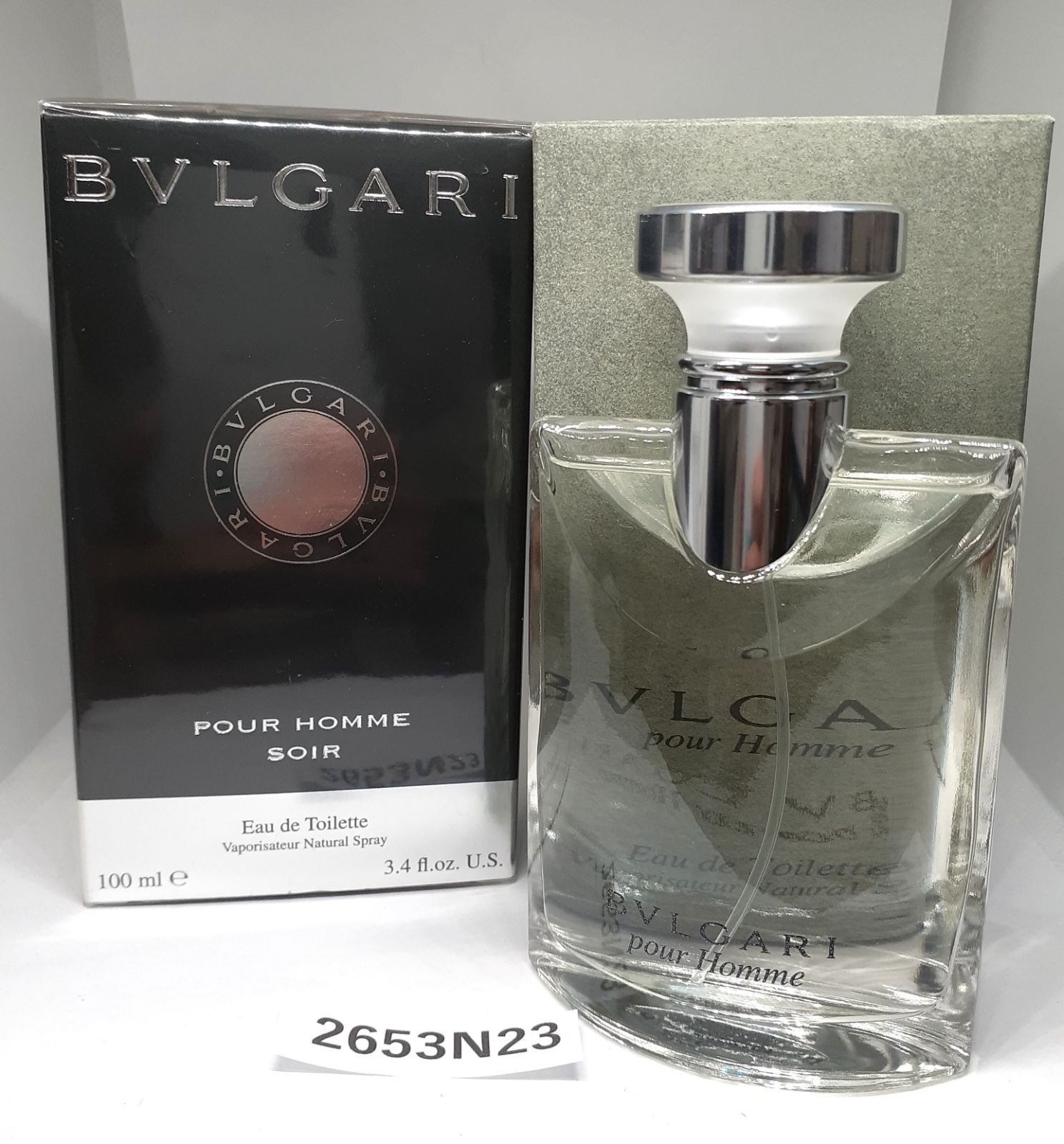 未開封【2653N23】　BVLGARI ブルガリ 香水 2個セット 100ml×2 中古