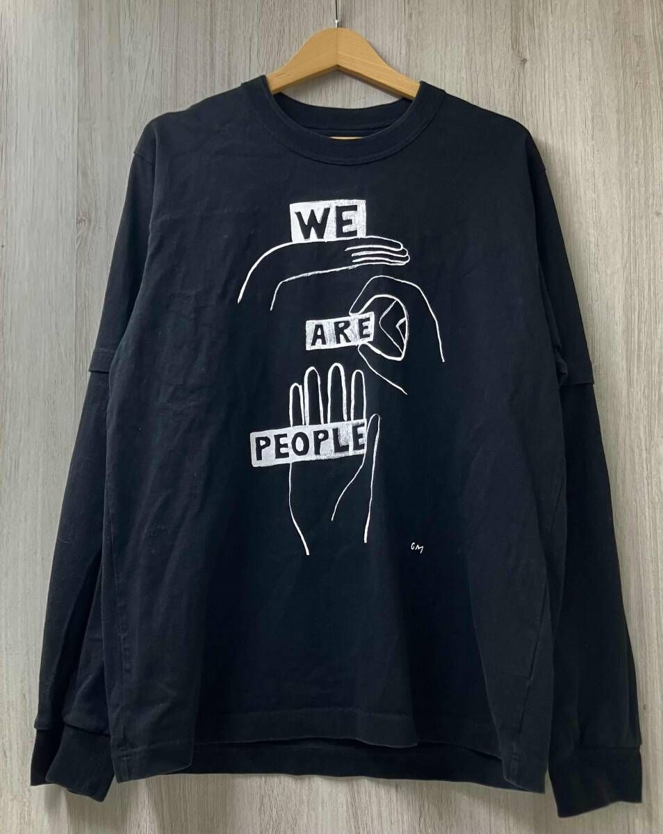 sacai Geoff McFetridge サカイ ジェフ・マクフェトリッジ geoff sacai プリント Tシャツ サイズ4 ブラック メンズ 26SS