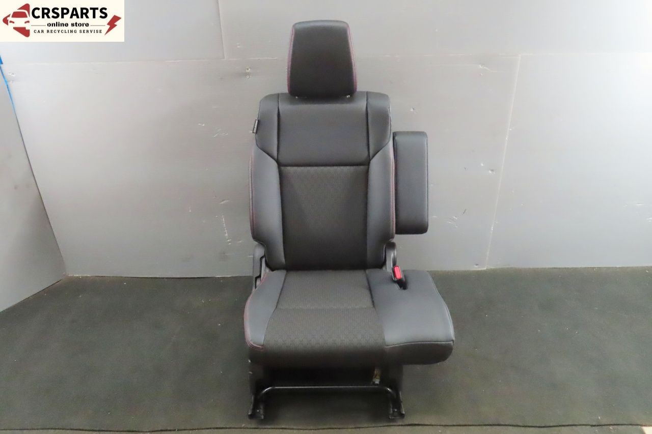 スペーシア カスタム HVXS MK53S 純正 ドライバー 運転席 シート 背面テーブル付 ハーフレザー /No,14852