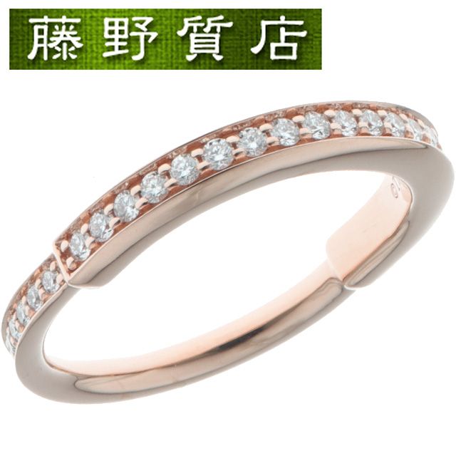 (新品仕上げ済）ティファニー TIFFANY ロック ダイヤ リング K18 PG ピンクゴールド ダイヤモンド 約 14号 中古指輪 ring ブランド ダイヤモンドリング ダイヤリング ファッション レディースリング ブランドジュエリー メンズ 8560